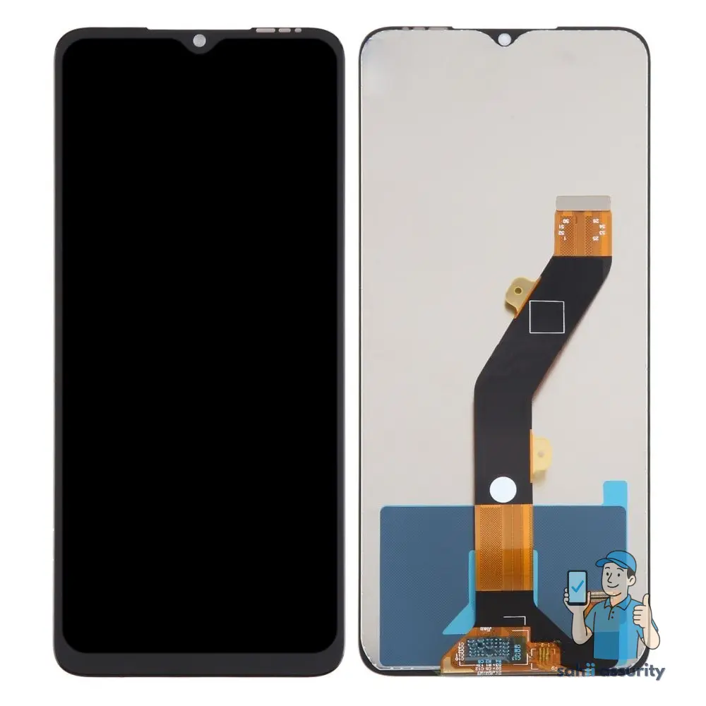 LCD with Touch Screen for Tecno Spark 10